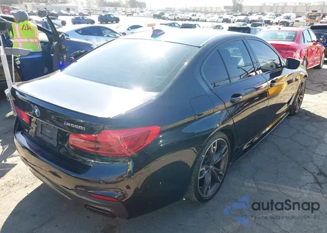 2019 BMW M550I xDrive z USA, uszkodzony, nr VIN WBAJB9C52KB289011